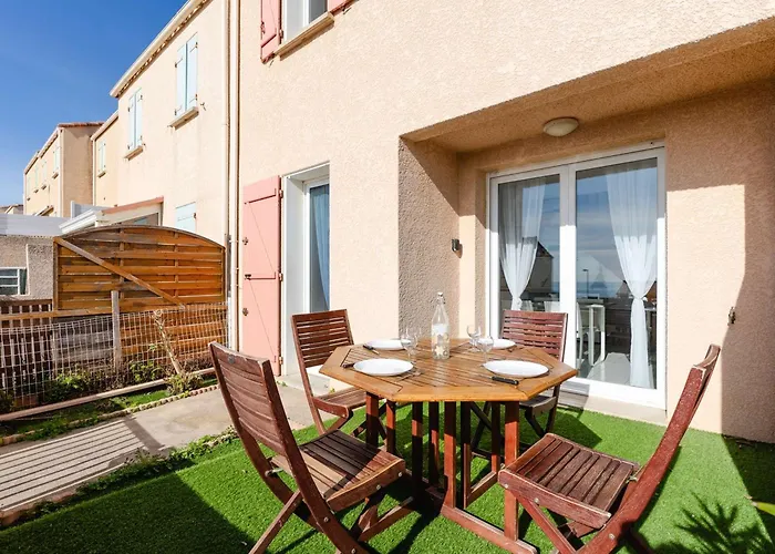 Pavillon 3 Pieces Avec Vue Mer, Piscine Et Terrasse, Animaux Admis - Fr-1-409-278 Villa Fleury (Aude)